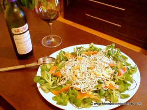 ensalada templada