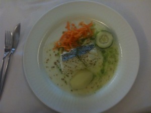 Bacalao con miel y mostaza